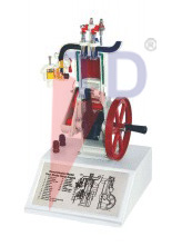 SECTIONAL MODEL OF 4-STROKE CYCLE PETROL ENGINE